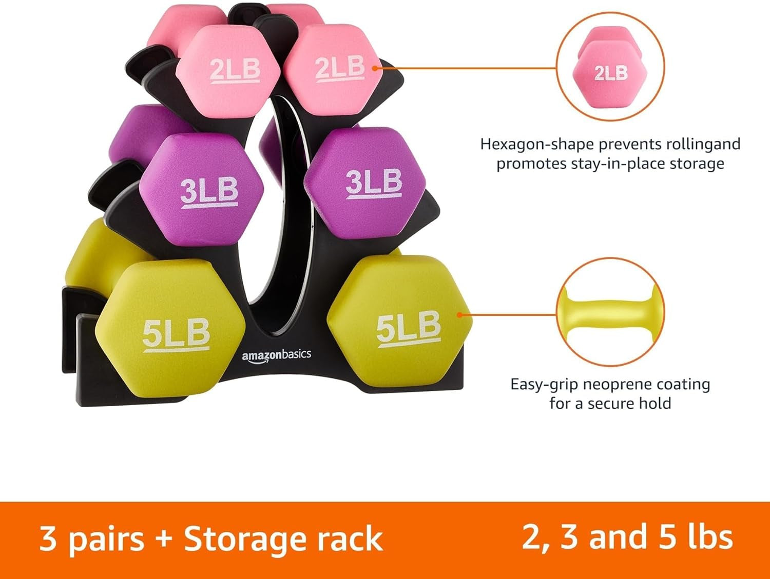 Neoprene Dumbbell Hand Weights